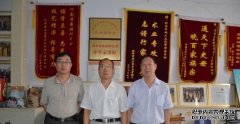<b>陕西省米脂县吕氏族谱编委会主任吕立章来我会</b>