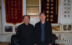 <b>河南省炎黄孝道文化研究会会长孙永杰来我会考</b>